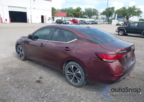 2022 Nissan Sentra Sv Xtronic Cvt из США, поврежденный, VIN 3N1AB8CV1NY255714